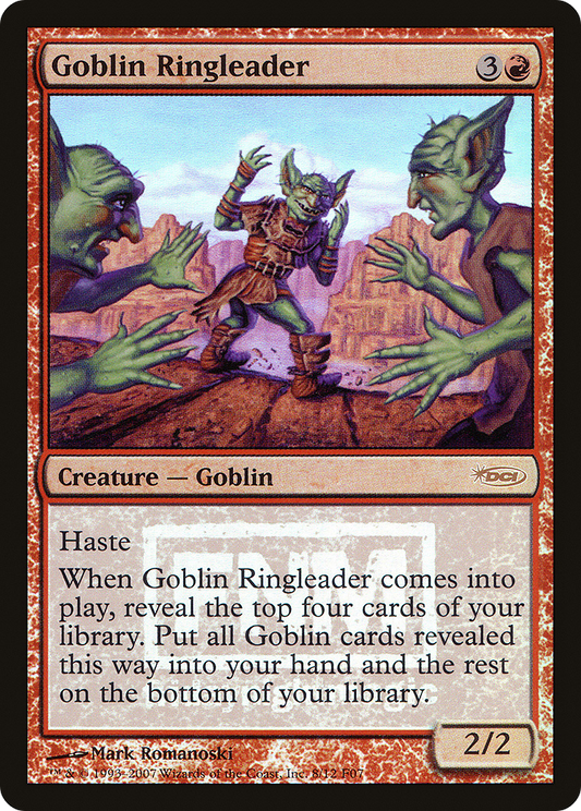 Goblin Ringleader (FNM-008) (Foil)