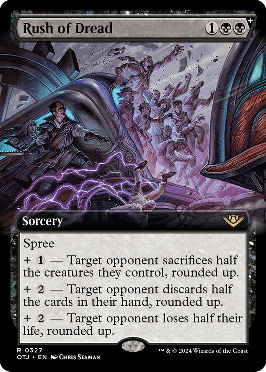Rush of Dread (OTJ-327) (Extended Art)