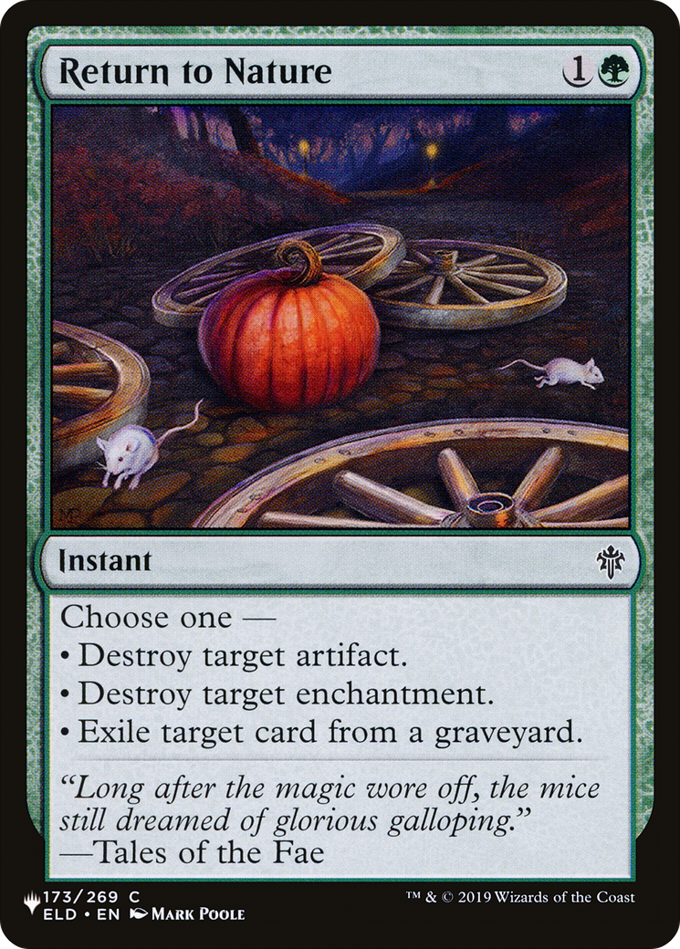 Return to Nature (LIST-ELD-173)