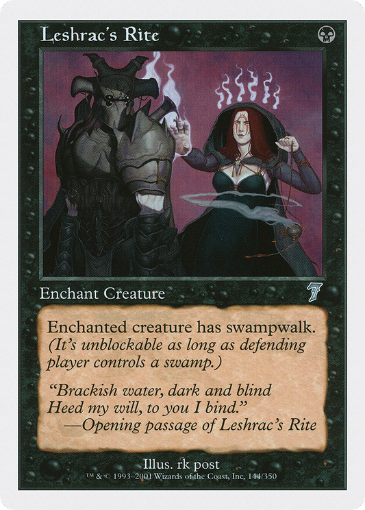 Leshrac's Rite (7ED-144)