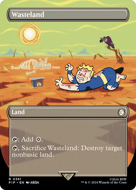 Wasteland (PIP-361) (Borderless) (Foil)