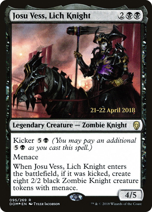 Josu Vess, Lich Knight (PRE-95S) (Foil)