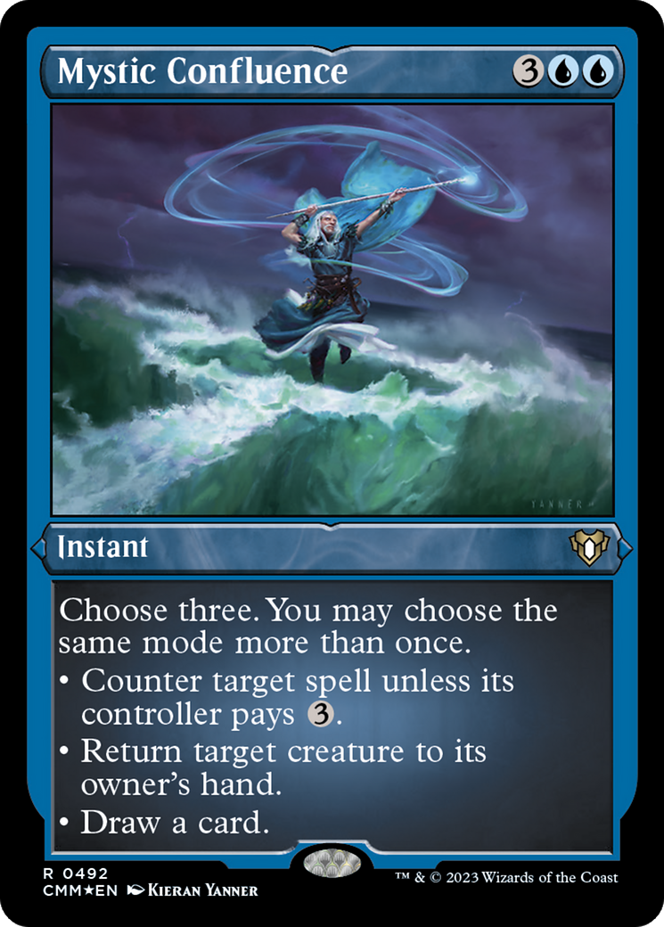 Mystic Confluence (CMM-492) (Etched Foil)