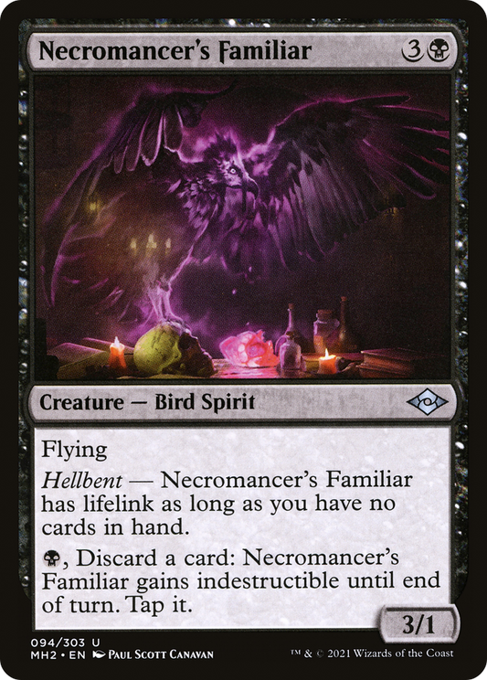 Necromancer's Familiar (MH2-094) (Foil)