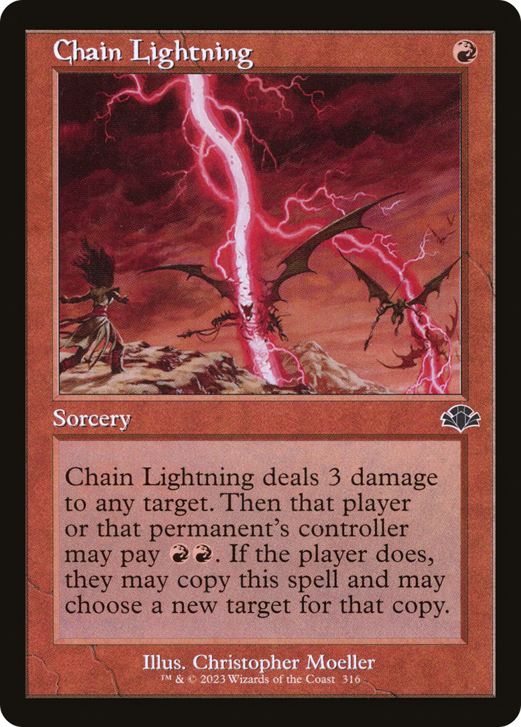 Chain Lightning (DMR-316) (Foil)
