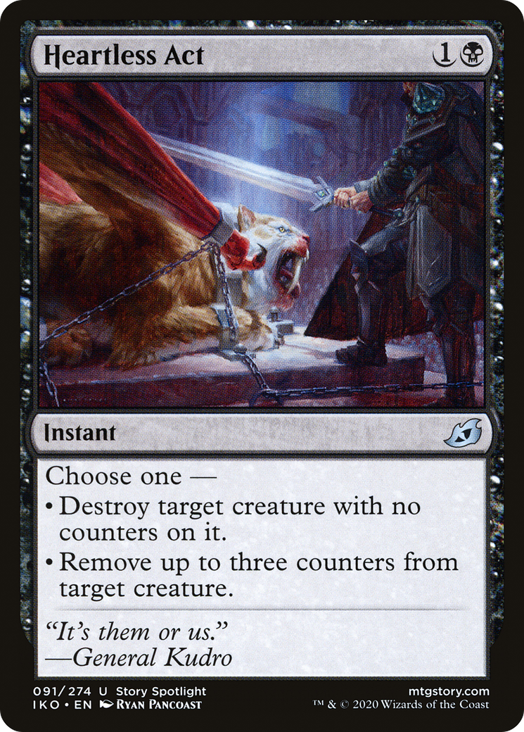 Heartless Act (IKO-091) (Foil)