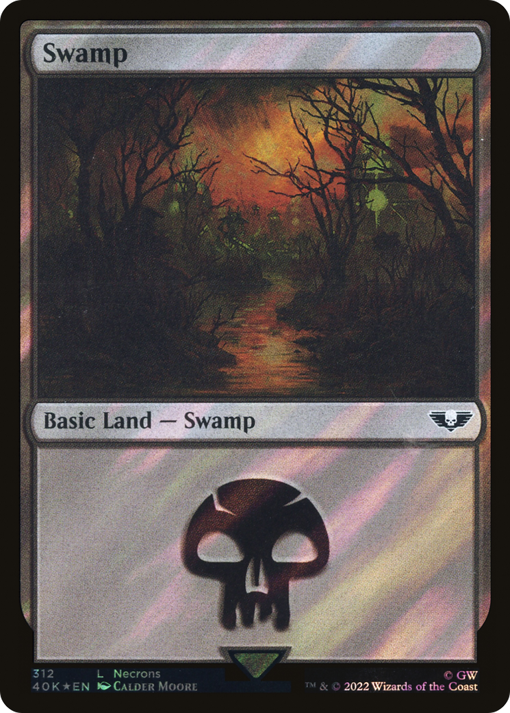 Swamp (40K-312★) (Surge Foil)