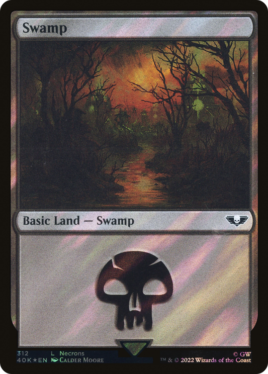 Swamp (40K-312★) (Surge Foil)