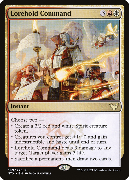 Lorehold Command (STX-199) (Foil)