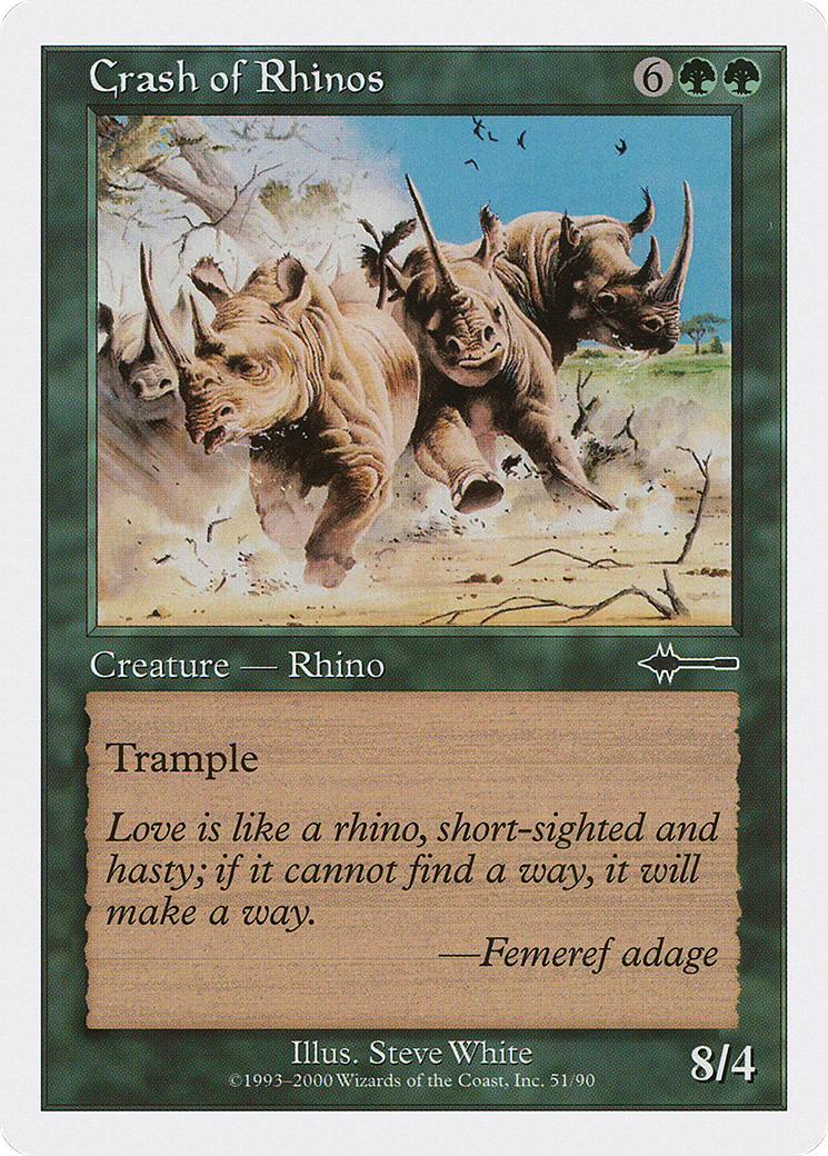 Crash of Rhinos (BTD-051)