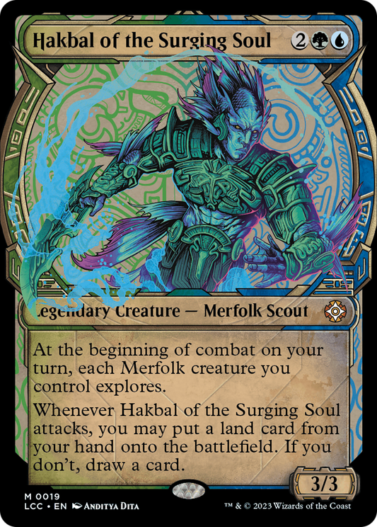 Hakbal of the Surging Soul (LCC-019) (Showcase) (Foil)