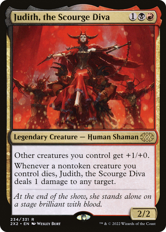 Judith, the Scourge Diva (2X2-234) (Foil)