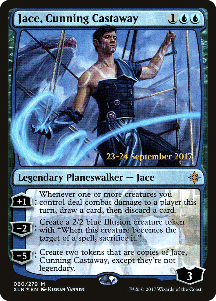 Jace, Cunning Castaway (PRE-60S) (Foil)