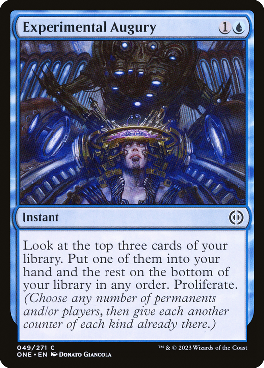 Experimental Augury (ONE-049)