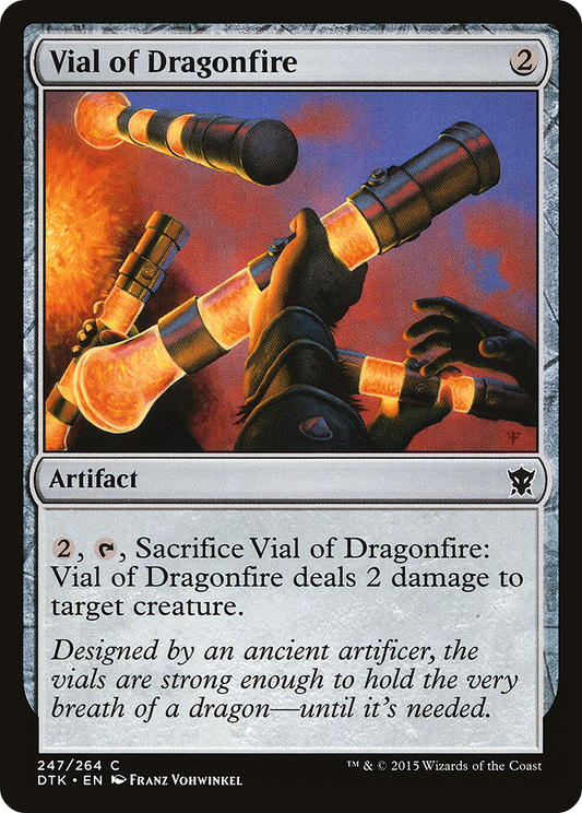 Vial of Dragonfire (DTK-247) (Foil)