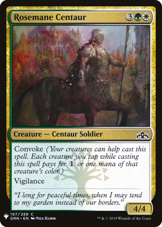 Rosemane Centaur (LIST-GRN-197)