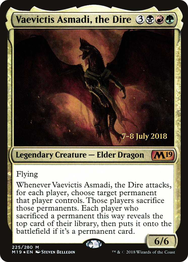 Vaevictis Asmadi, the Dire (PRE-225S) (Foil)