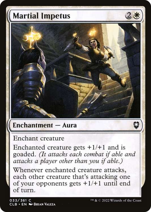 Martial Impetus (CLB-033) (Foil)