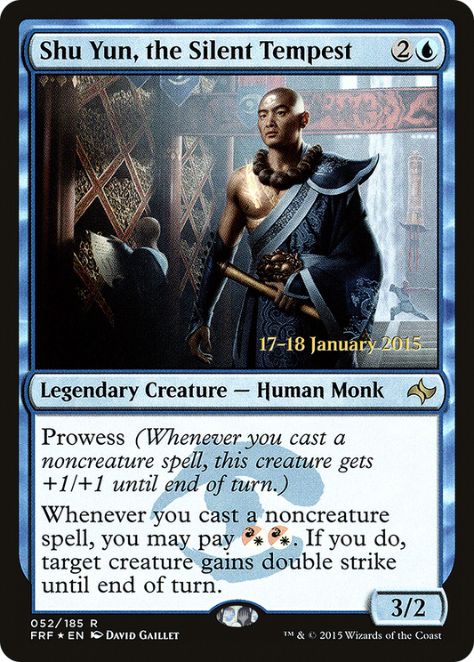 Shu Yun, the Silent Tempest (PRE-52S) (Foil)