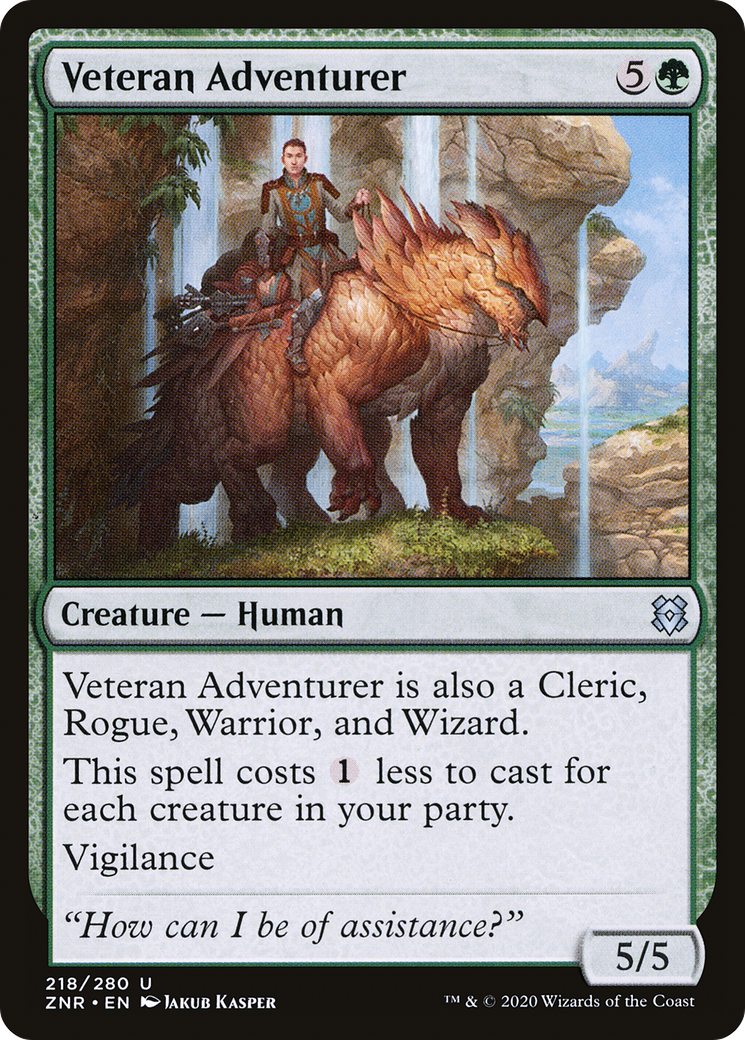Veteran Adventurer (ZNR-218)