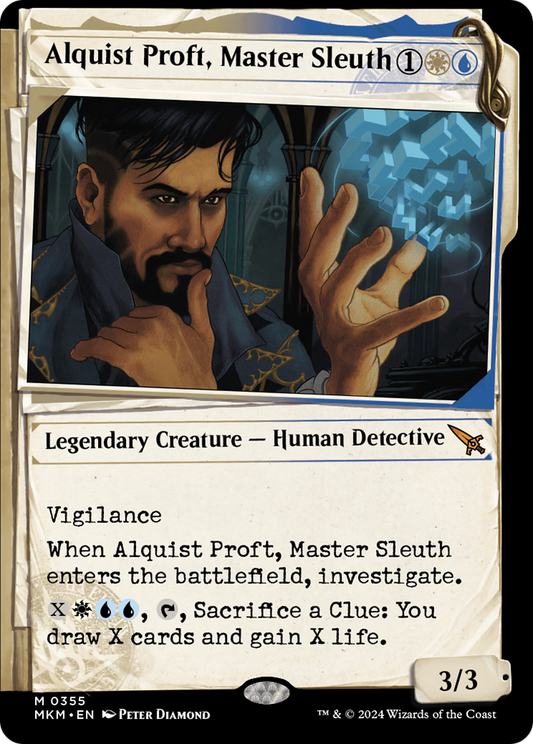 Alquist Proft, Master Sleuth (MKM-355) (Showcase) (Foil)