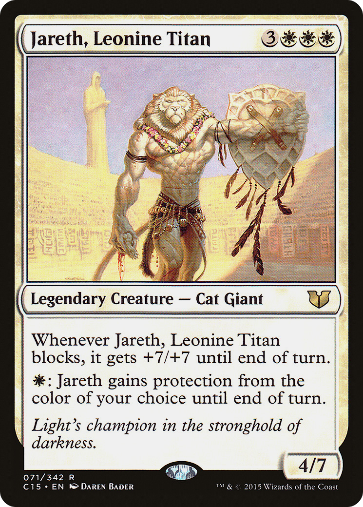 Jareth, Leonine Titan (C15-071)