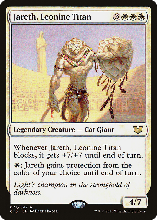 Jareth, Leonine Titan (C15-071)