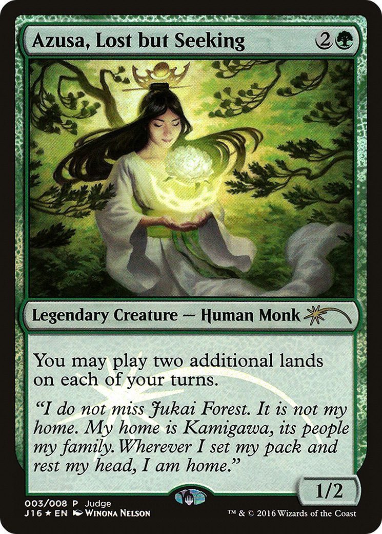 Azusa, Lost but Seeking (JDG-003) (Foil)