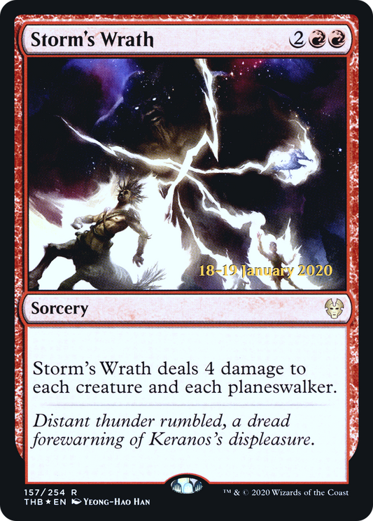 Storm's Wrath (PRE-157S) (Foil)