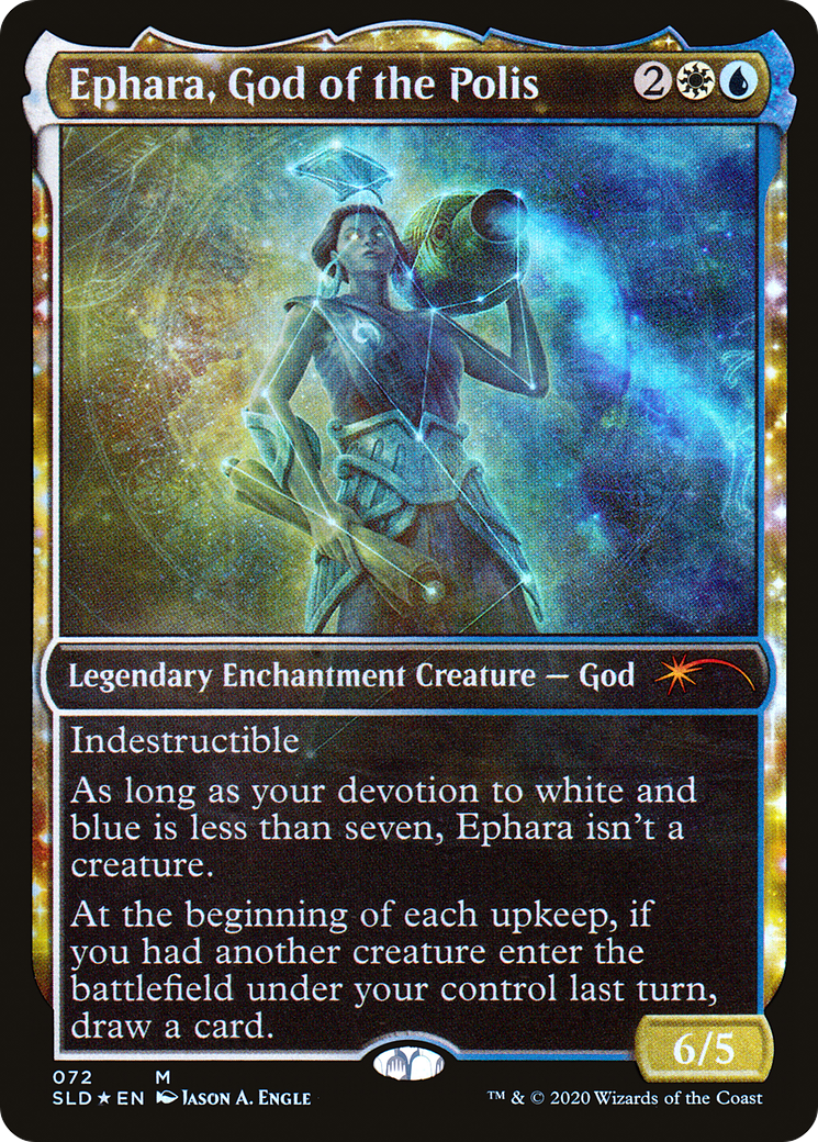 Ephara, God of the Polis (SLD-072) (Showcase) (Foil)