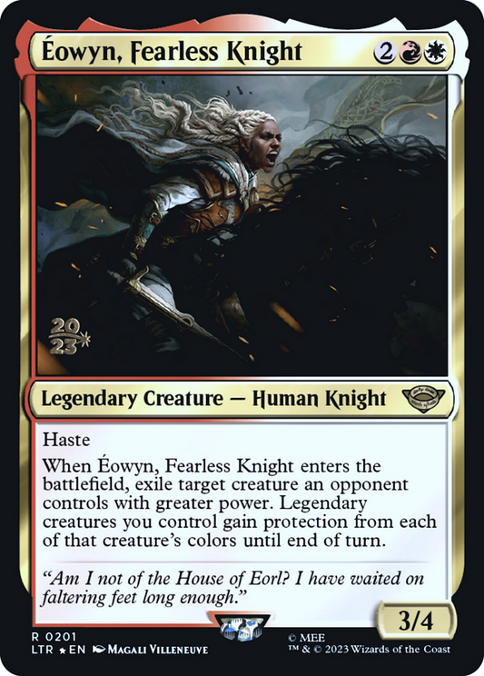 Éowyn, Fearless Knight (PRE-201S) (Foil)