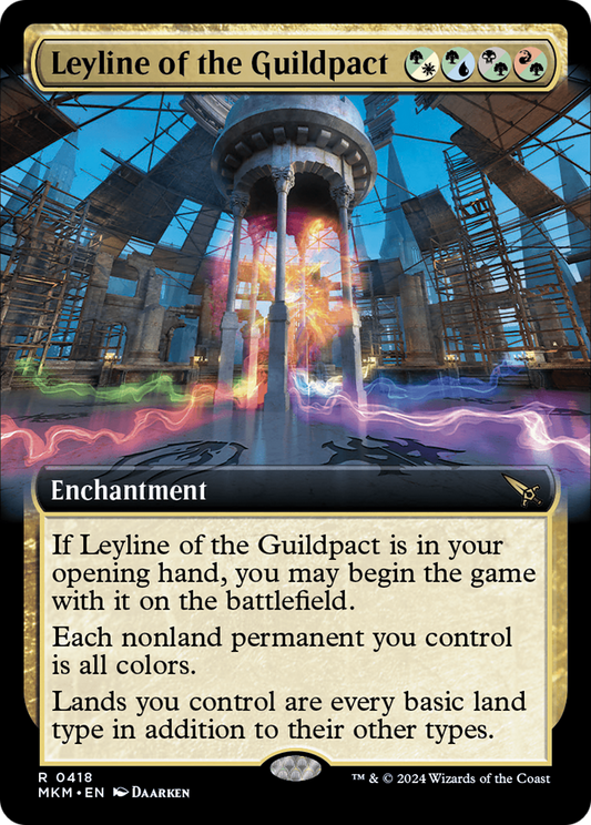 Leyline of the Guildpact (MKM-418) (Extended Art)
