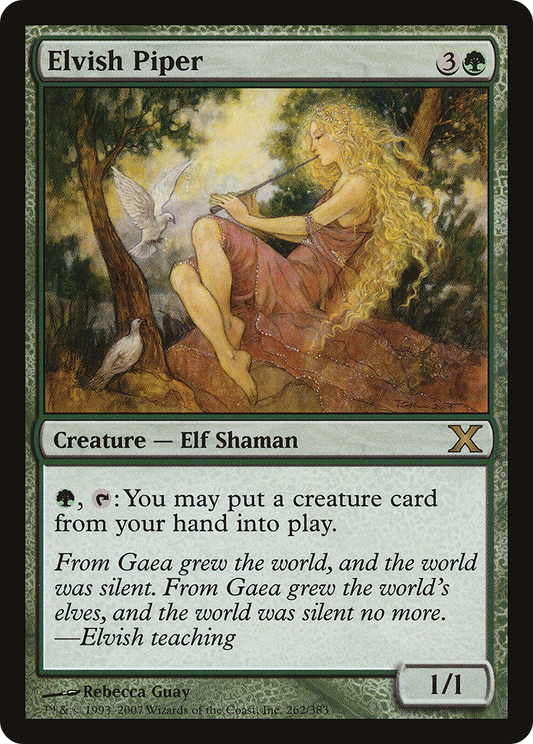 Elvish Piper (10E-262) (Foil)