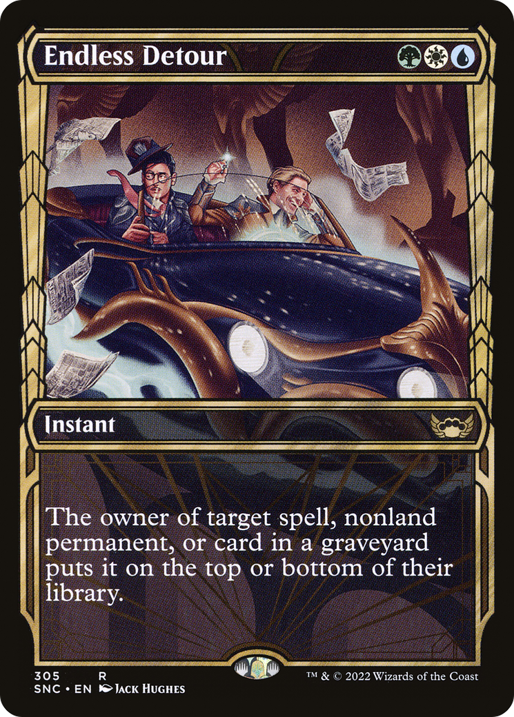 Endless Detour (SNC-305) (Showcase) (Foil)