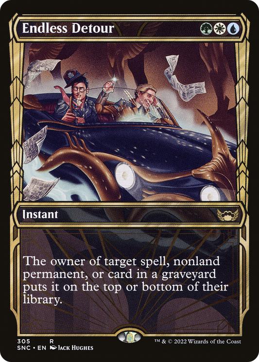 Endless Detour (SNC-305) (Showcase) (Foil)