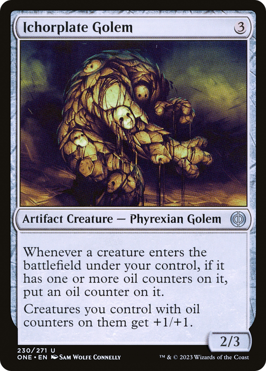 Ichorplate Golem (ONE-230) (Foil)
