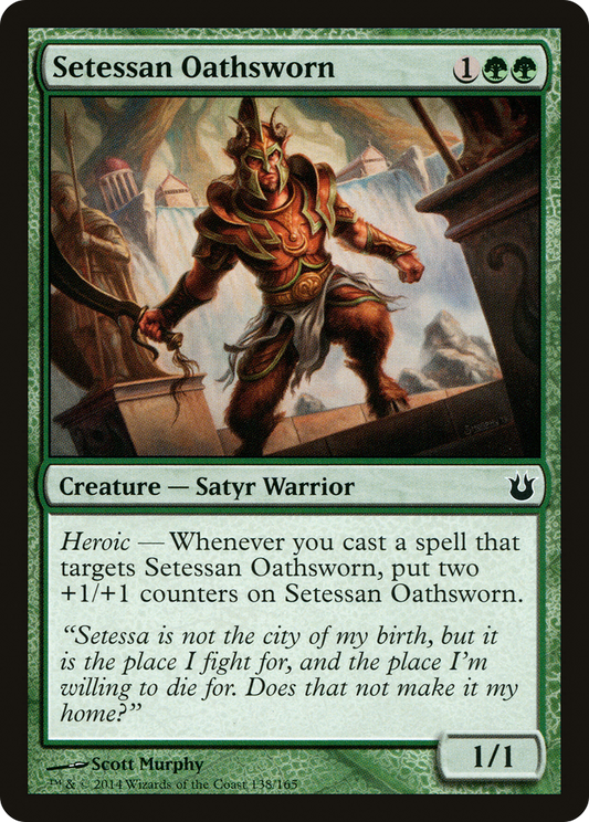 Setessan Oathsworn (BNG-138) (Foil)