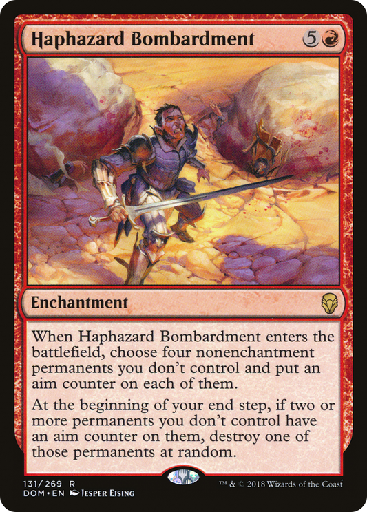 Haphazard Bombardment (DOM-131) (Foil)
