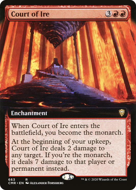 Court of Ire (CMR-663) (Extended Art) (Foil)