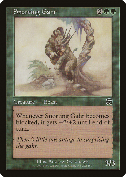 Snorting Gahr (MMQ-272) (Foil)