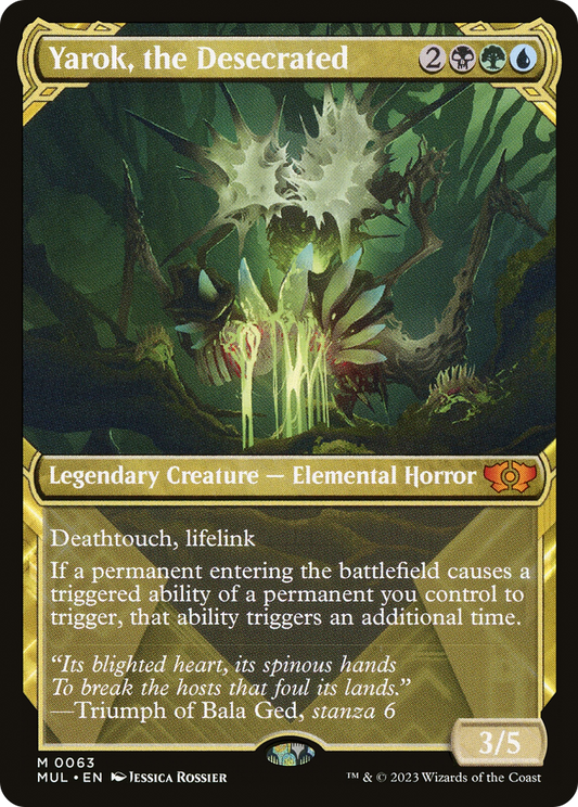 Yarok, the Desecrated (MUL-063) (Showcase) (Foil)