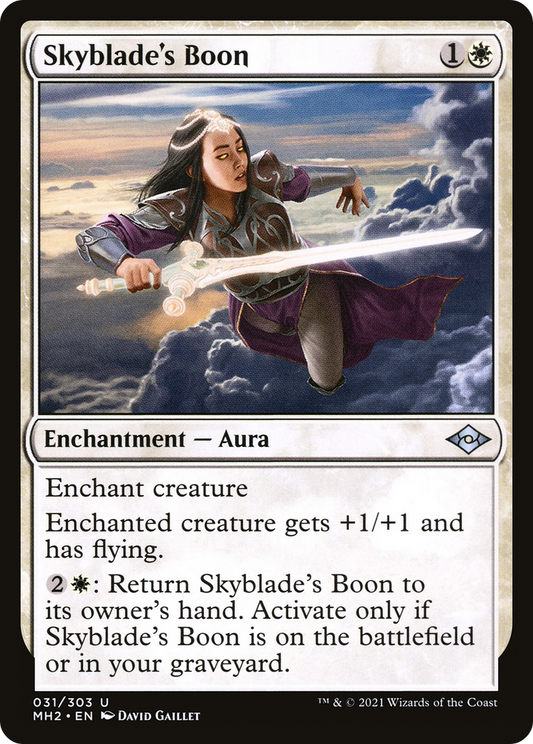 Skyblade's Boon (MH2-031) (Foil)