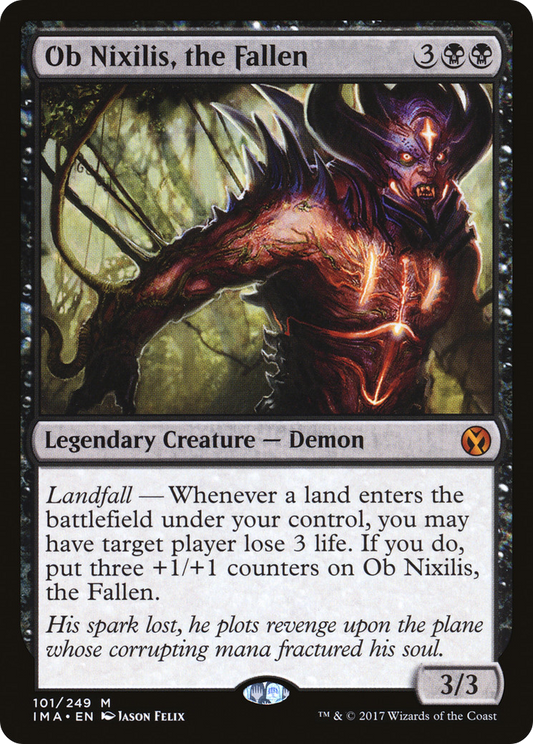 Ob Nixilis, the Fallen (IMA-101) (Foil)