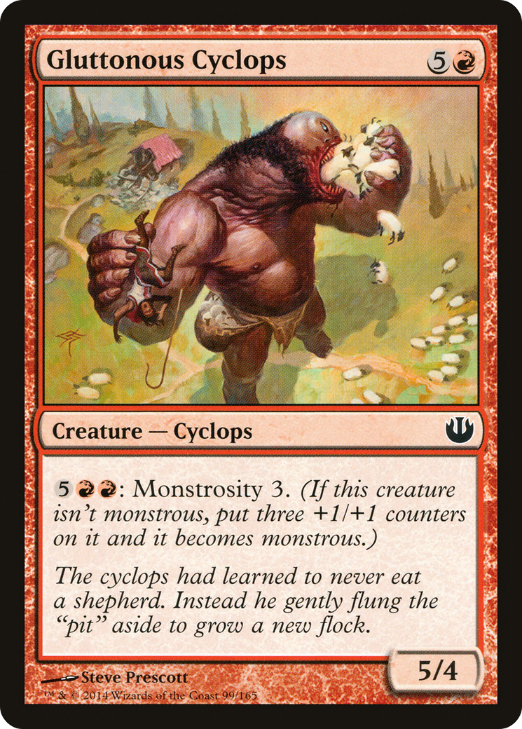 Gluttonous Cyclops (JOU-099) (Foil)