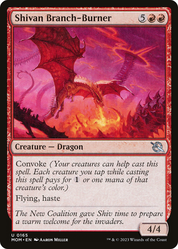 Shivan Branch-Burner (MOM-165)