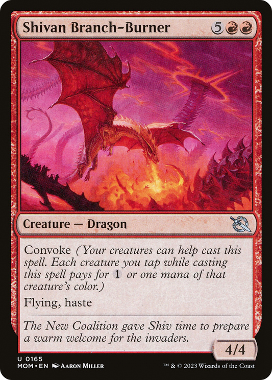 Shivan Branch-Burner (MOM-165)