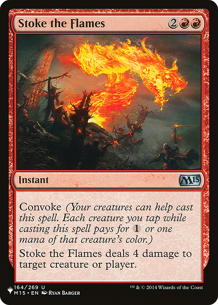 Stoke the Flames (LIST-M15-164)