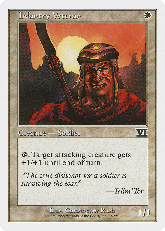 Infantry Veteran (6ED-026)