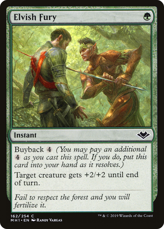 Elvish Fury (MH1-162) (Foil)