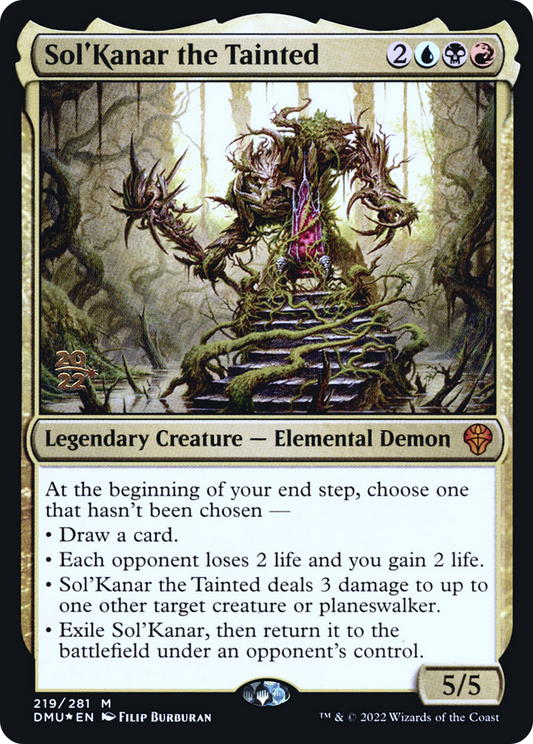 Sol'Kanar the Tainted (PRE-219S) (Foil)